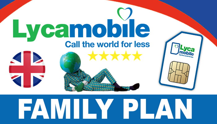 Lycamobile Family Plan